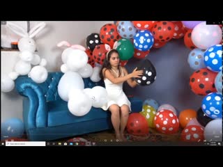 video by balloon fetish